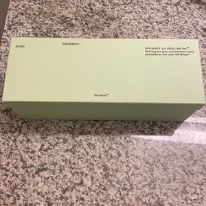 Black Off-White Slides Size 40